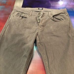 Men’s Hudson jeans -olive green